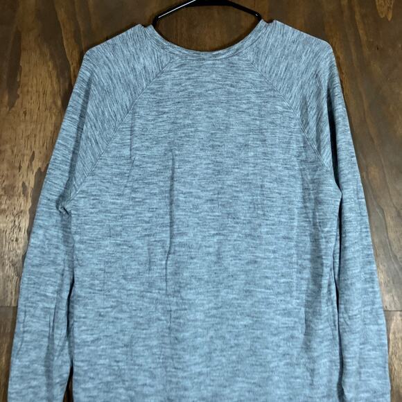 Athleta Womens Sweatshirt Gray Mindset Pullover Modal Blend Stretch Medium - Picture 11 of 12